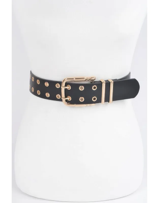 Faux Leather Belt