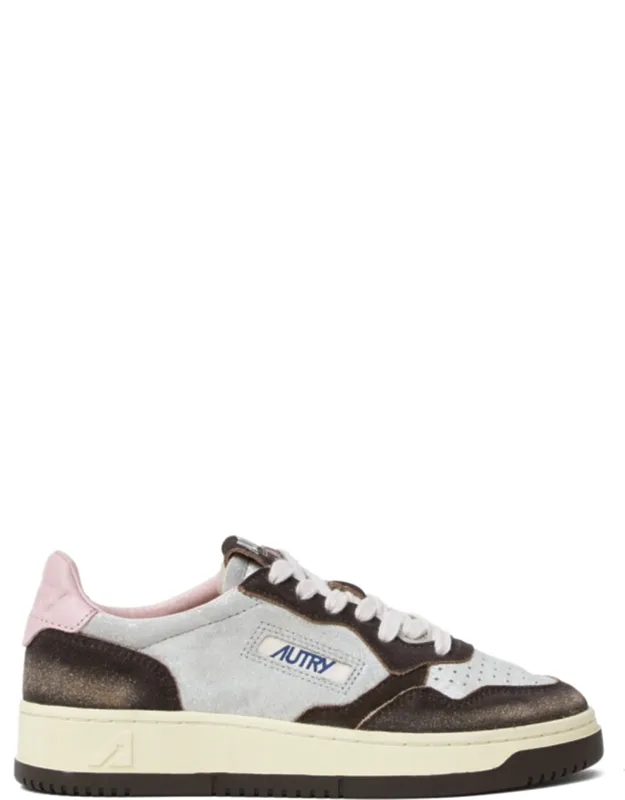 Silver Mustang Sugar Suede Sneakers