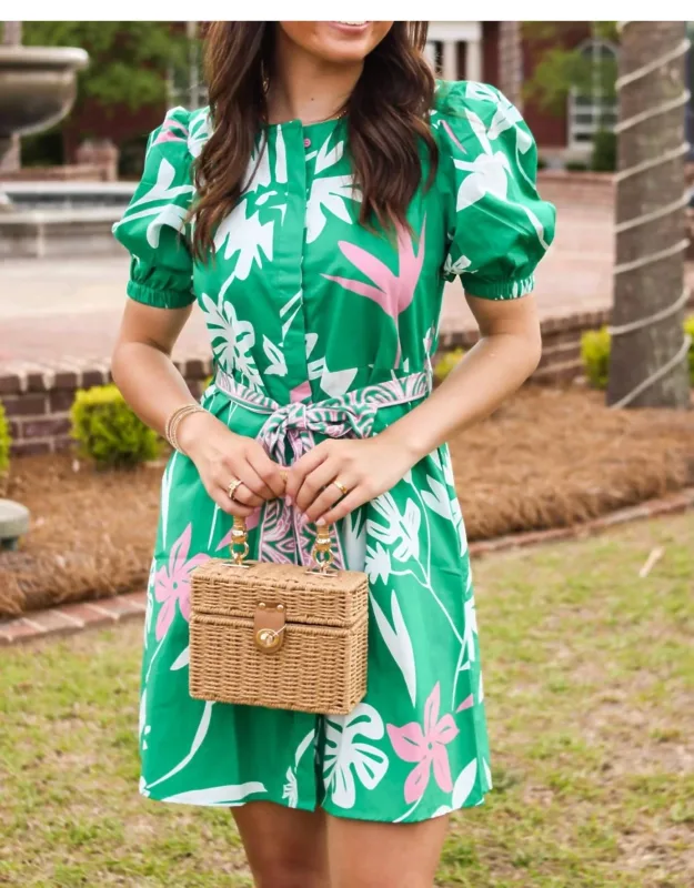 Floral Mini Dress