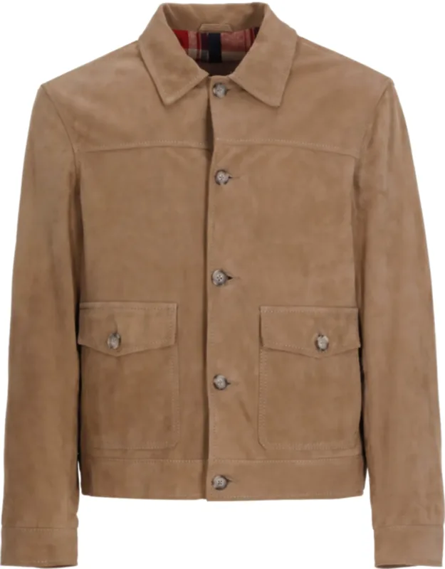 Suede Leather Jacket