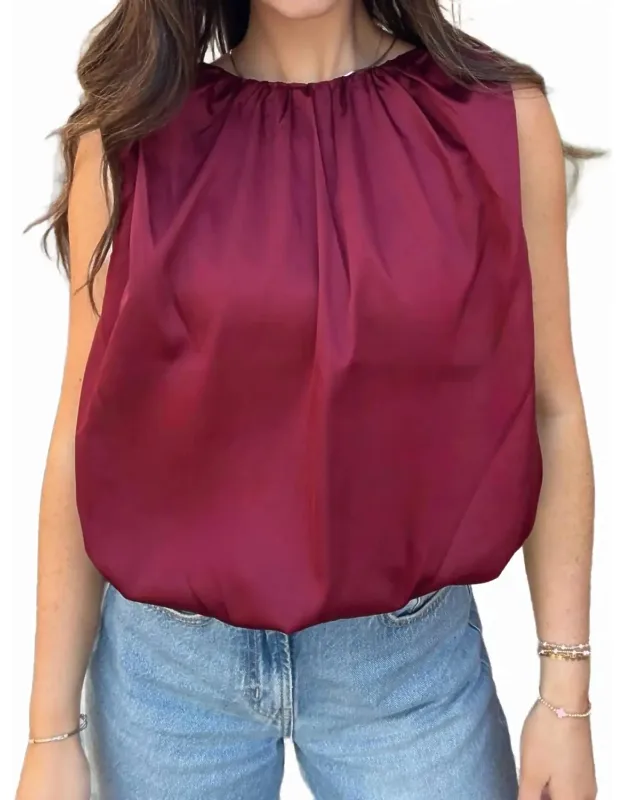 Bubble Hem Top