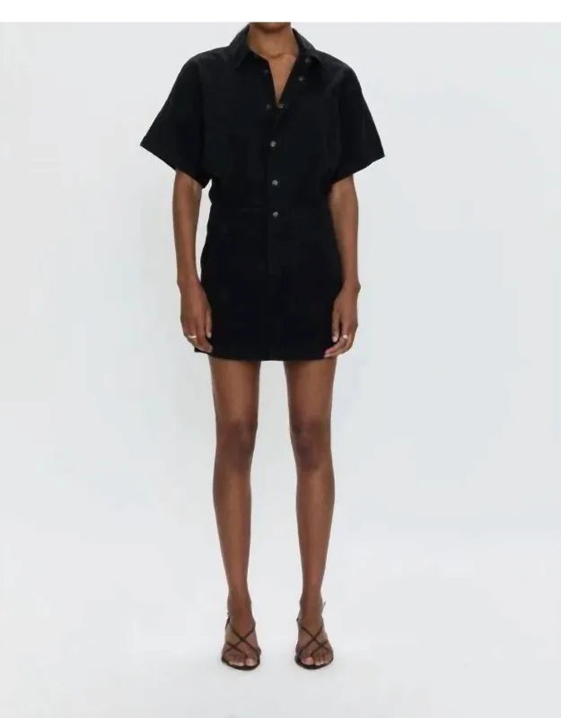 Tully Mini Button Down Dress
