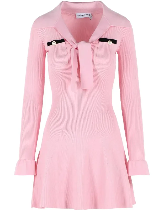 Viscose Knit Mini Dress