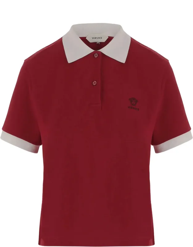 Short-sleeved Cotton Polo Shirt