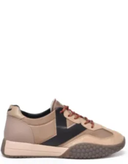 Leather Patchwork Sneakers