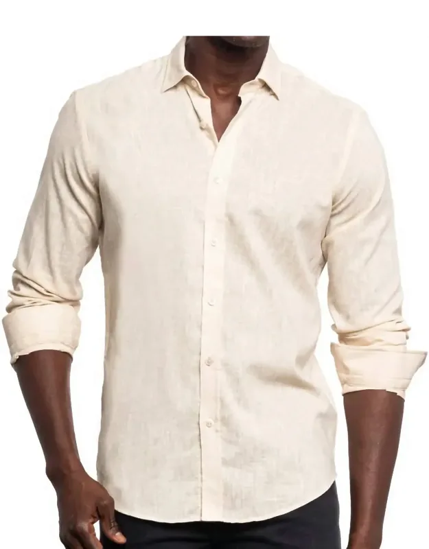 Linen Button Down Shirt