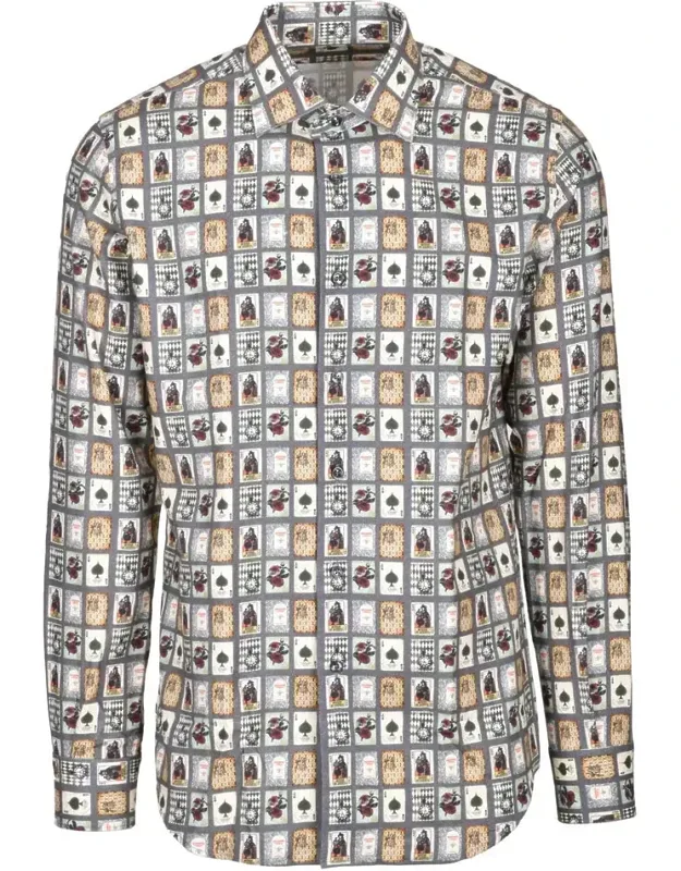 Grid Button-up Shirt