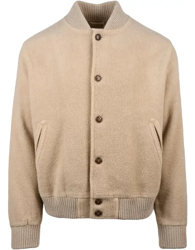 Virgin Wool-blend Jacket