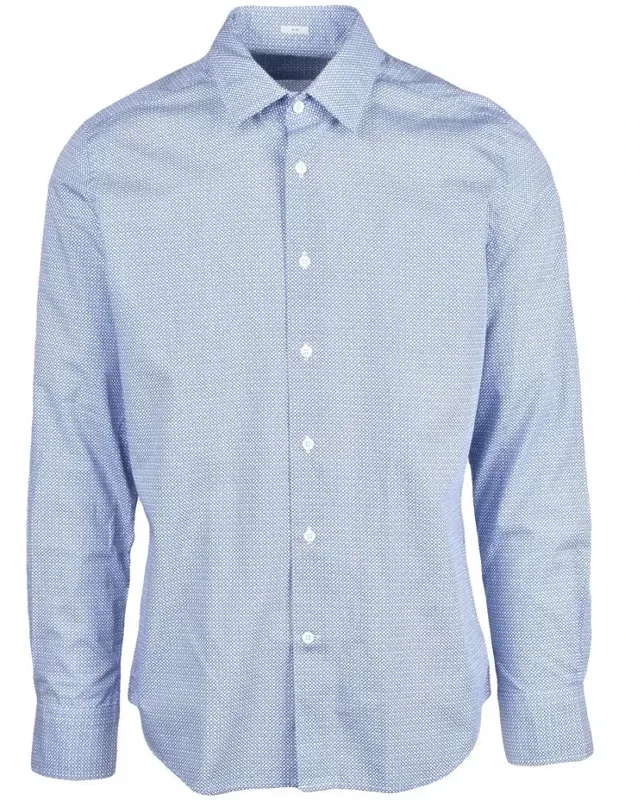 Micro-check Cotton Shirt