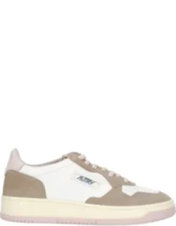 Medalist Low Suede-blend Sneakers