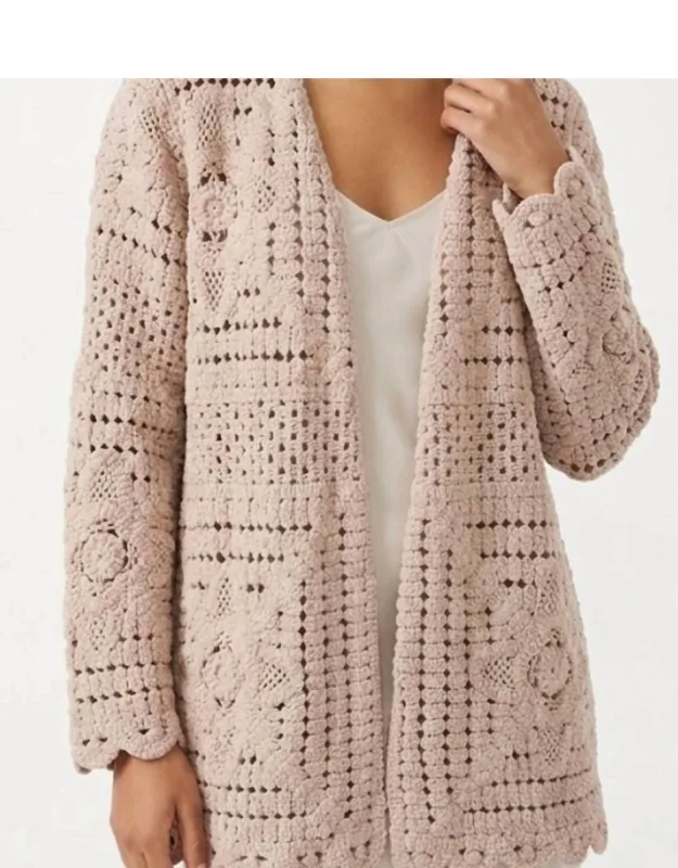 Soft Crochet Cardigan