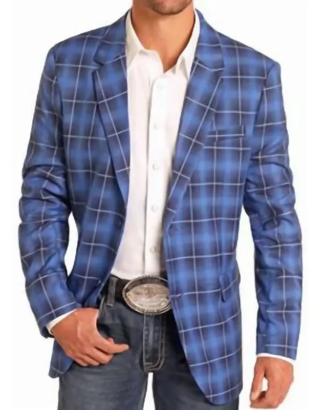Bold Plaid Blazer