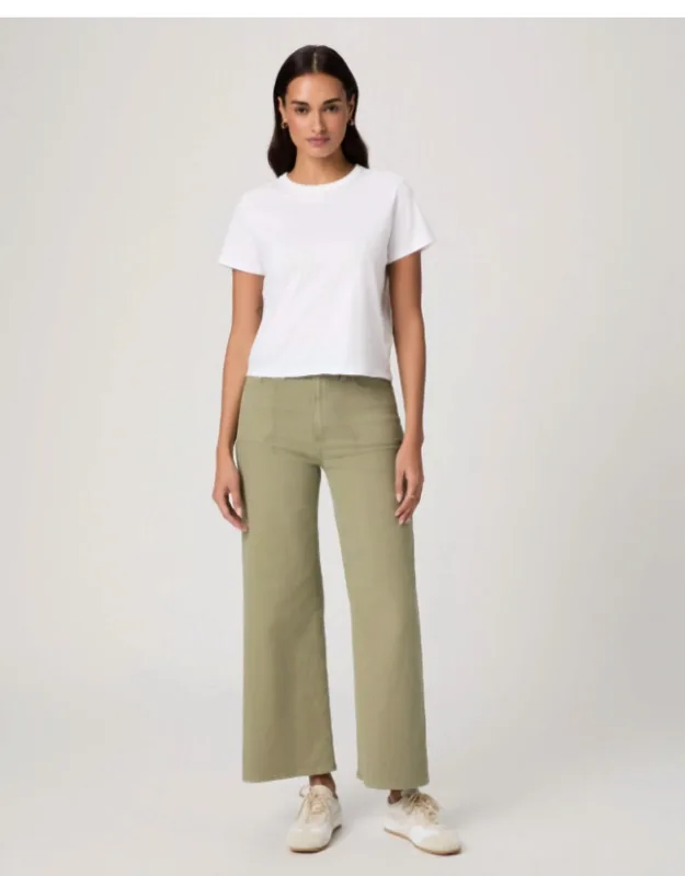 Anessa Wide Leg Jeans With Utility Pocket