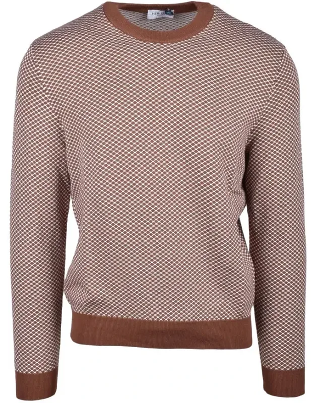 Textured Cotton Sweater