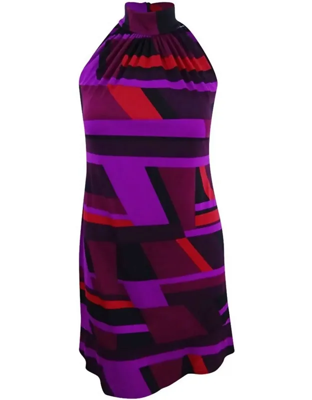 Abstract Shift Dress