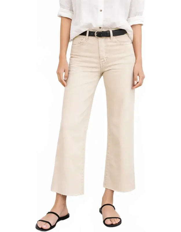 Wide Leg Crop Jeans