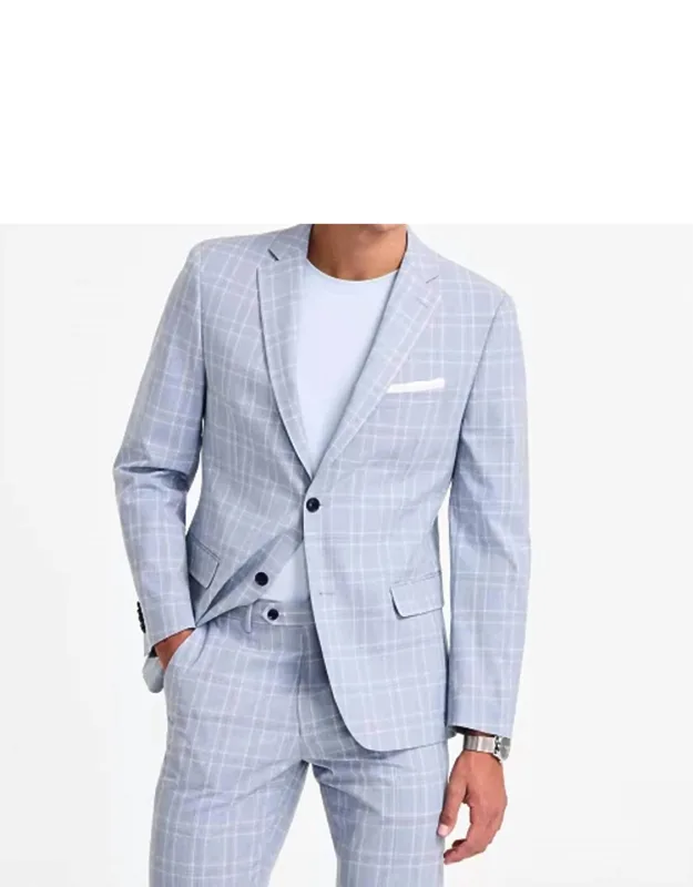 Plaid Suit Jacket