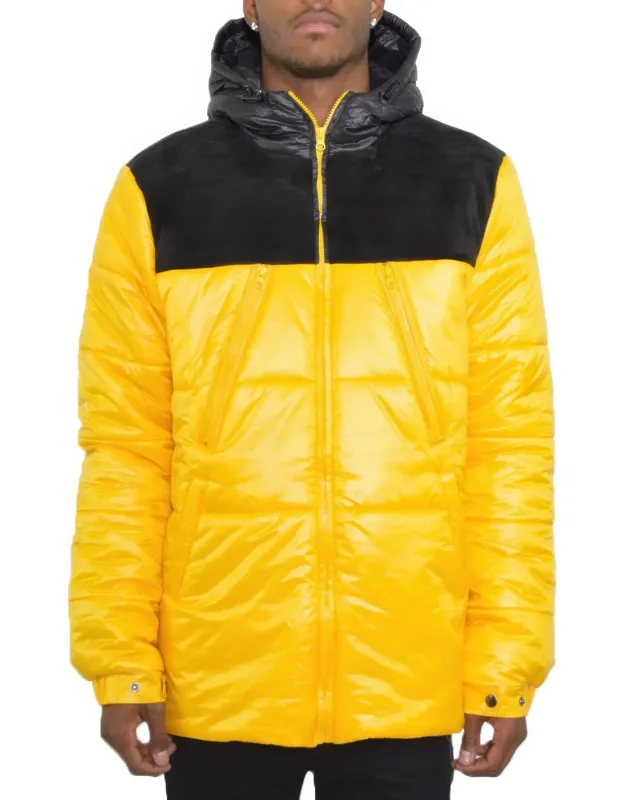 Padded Buffle Puffer Jacket
