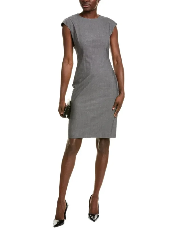 Wool Sheath Dress