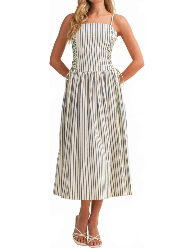 Tied Detail Midi Dress