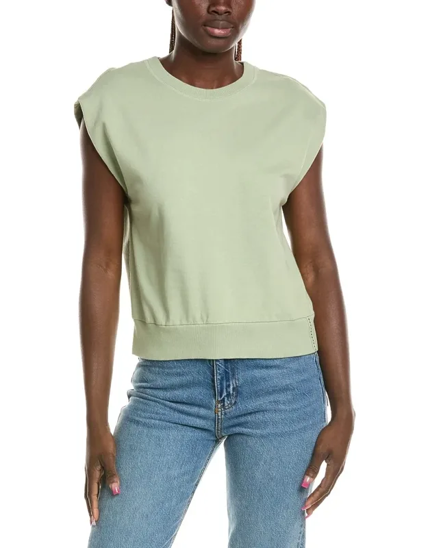 Brooklyn Power Shoulder Sweatshirt