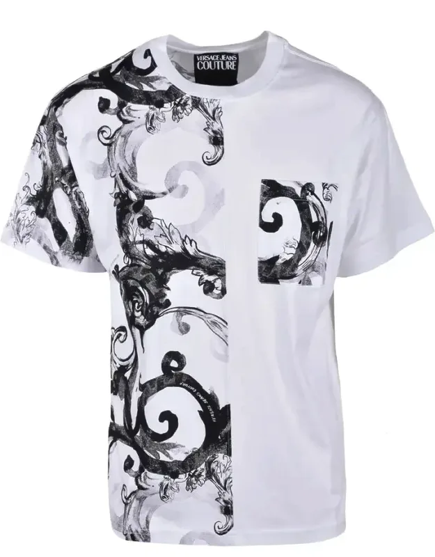 Split Cotton T-shirt