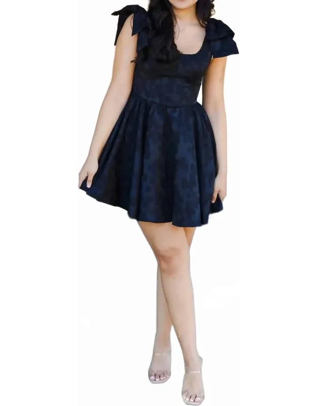 Flared Mini Dress