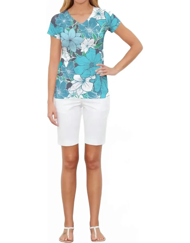 Signature Cap Sleeve Shirt