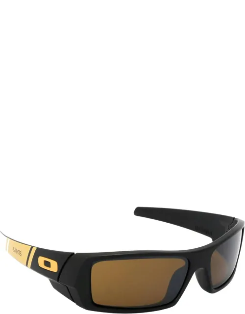 New Orleans Saints Gascan Prizm Tungsten Rectangular Sunglasses
