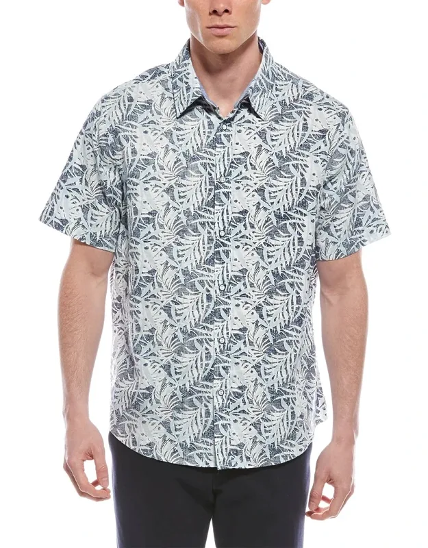 Tropical Linen-blend Shirt