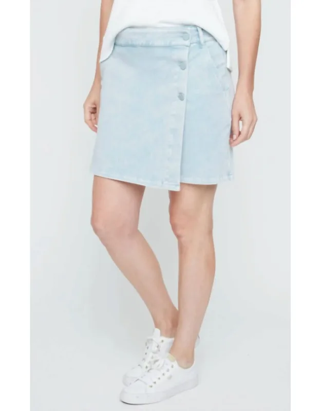 Wrap Mini Skirt