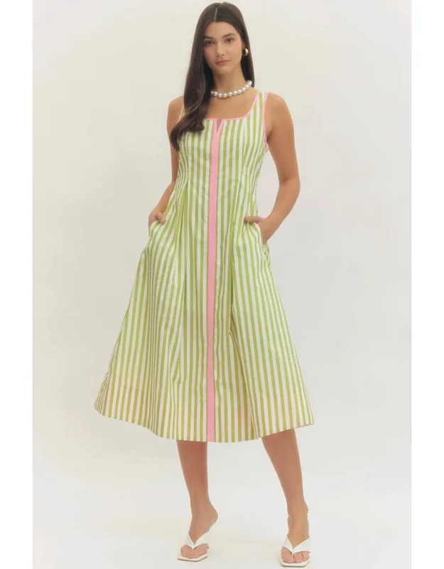 Palm Beach Midi Dress