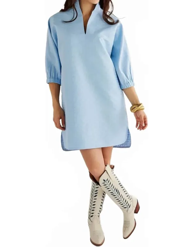 Betsy Collared Jacquard Dress