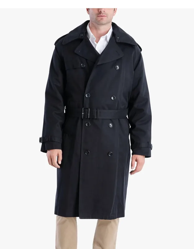 Classic Double Breasted Trench Coat
