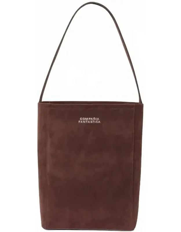 Suede Bucket Shoulder Bag