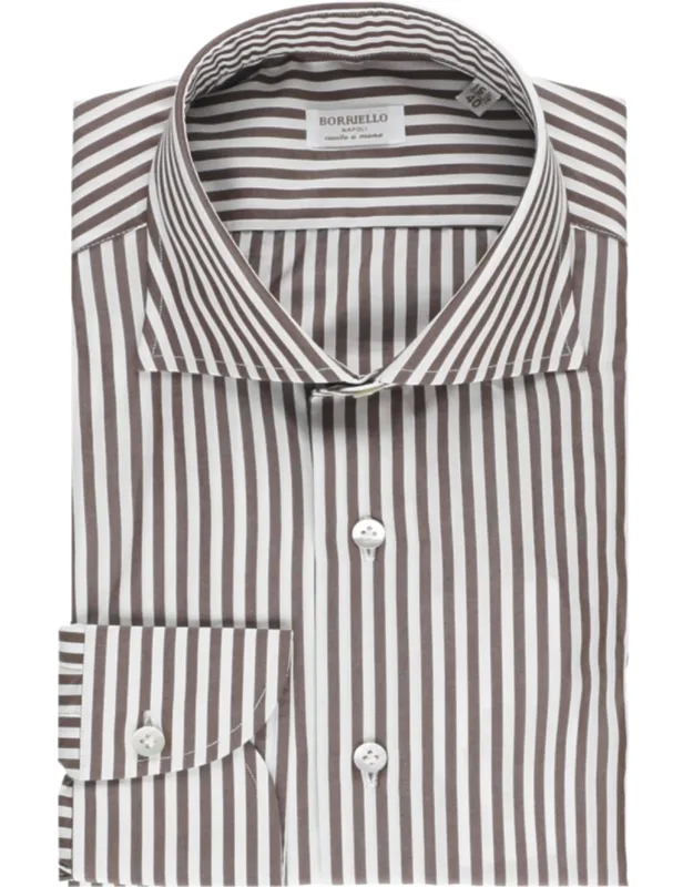 Striped Cotton Casual Shirt
