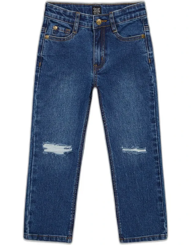 Stretch Jeans Denim - Comfortable Stretch Fit, Classic 5-pocket Cut