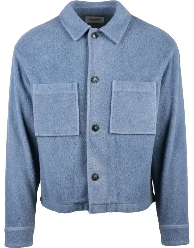 Virgin Wool-blend Jacket