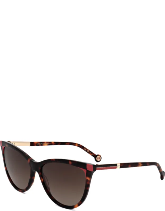 57 Mm Havana Red Sunglasses
