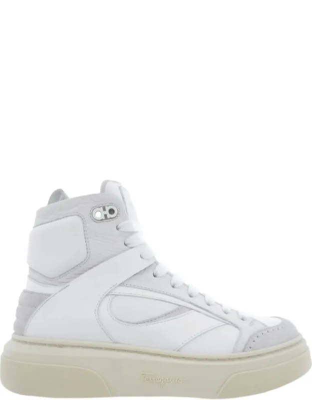 Cassio Leather High-top Sneakers