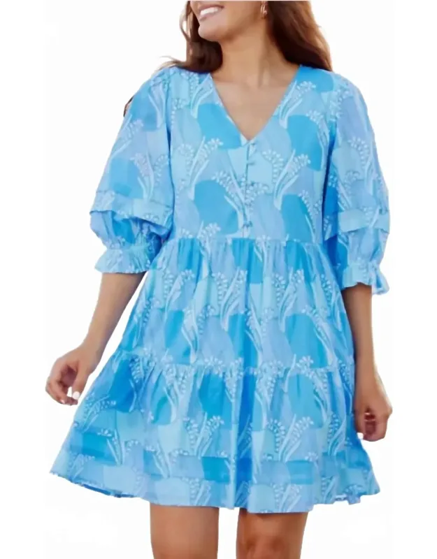 Raya V Neck Mini Dress