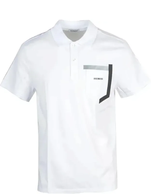 Geometric Cotton Polo Shirt