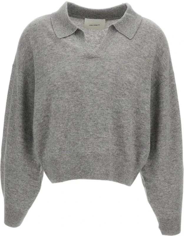 Mid-weight Cashmere Polo Shirt