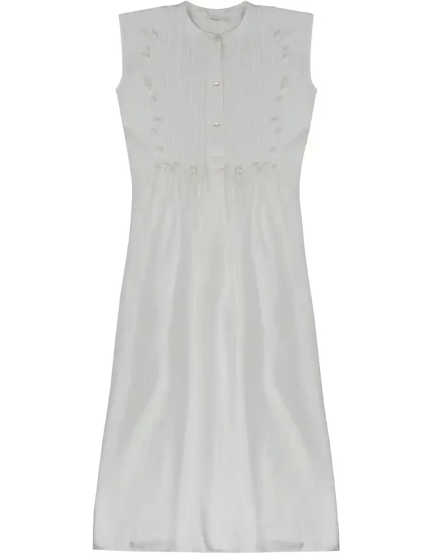 Silk Sleeveless Dress
