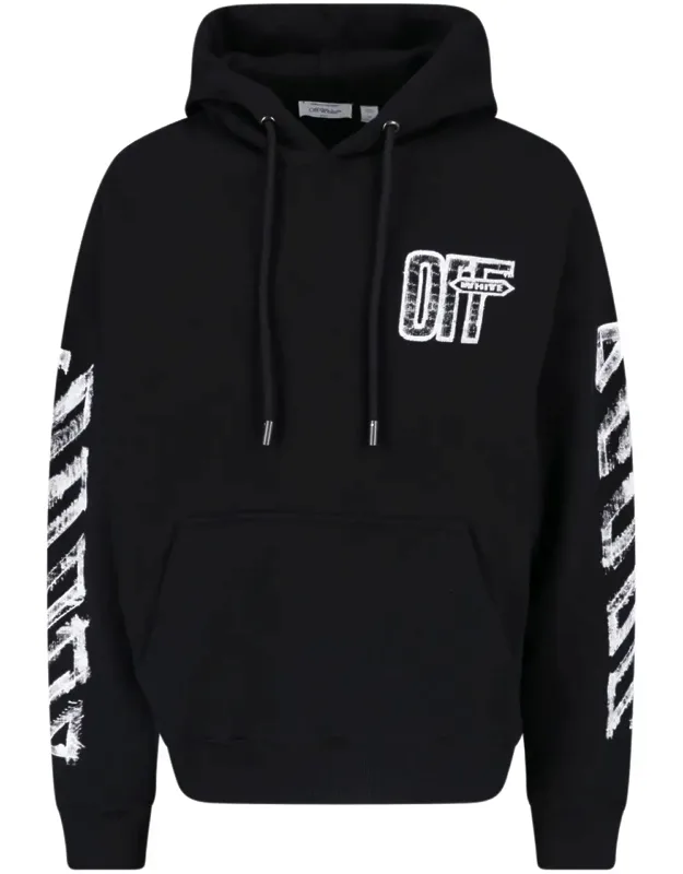 Motion Arrow Skate Hoodie With Distinctive Graphic Prints