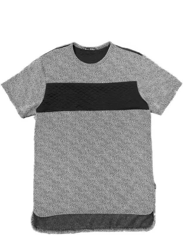 Static Marbled Short Sleeve Shirt - Soft And Stretchy Fabric, Relaxed Fit