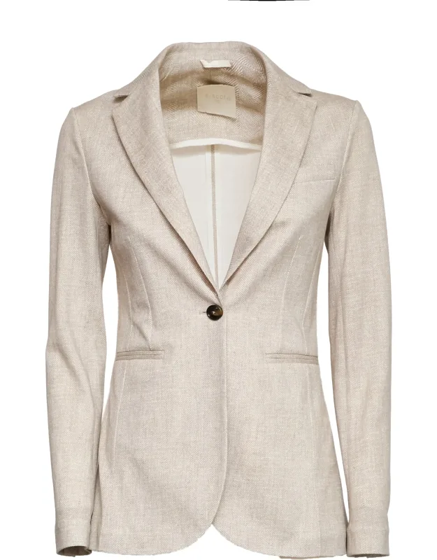 Herringbone Blazer