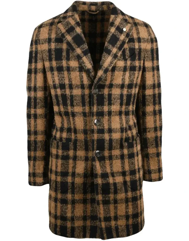 Wool-blend Coat