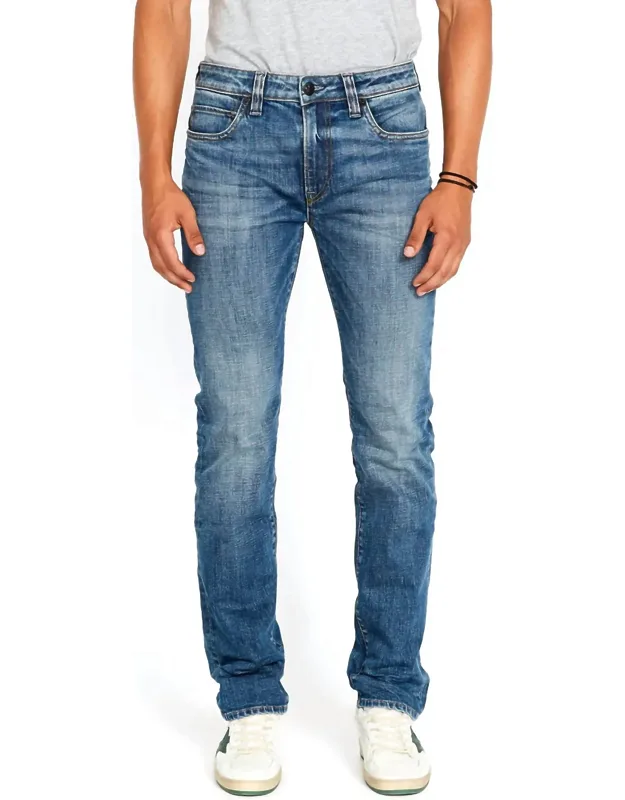 Straight Leg Denim Jeans