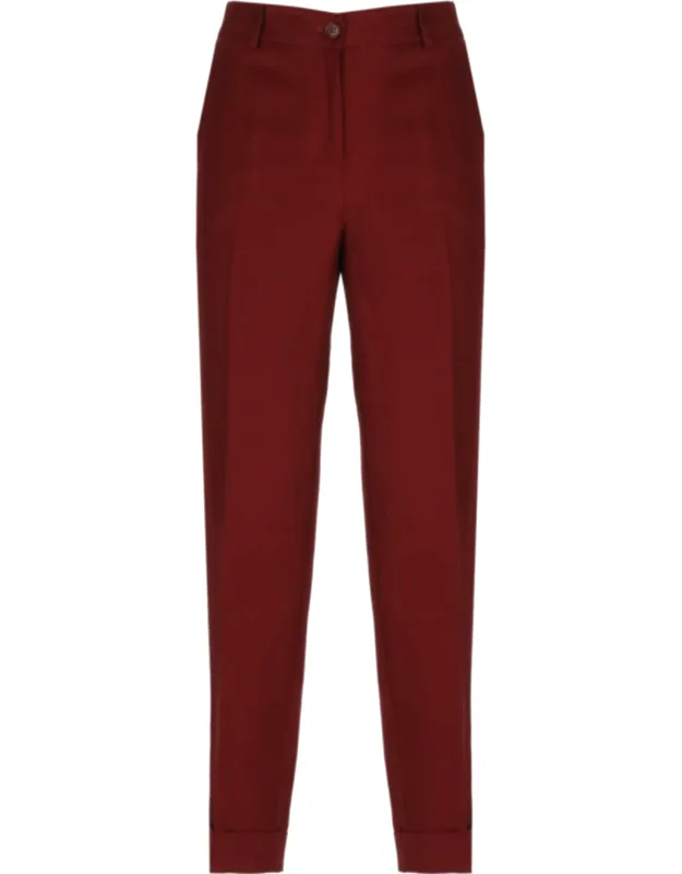 Linen-blend Chino Pants
